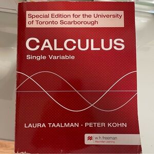 UofT Scarborough Calculus Textbook